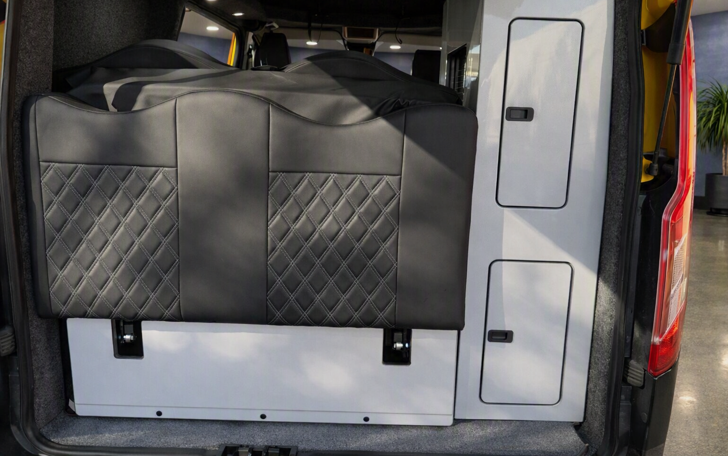 Forest Wanderer interior rear seating