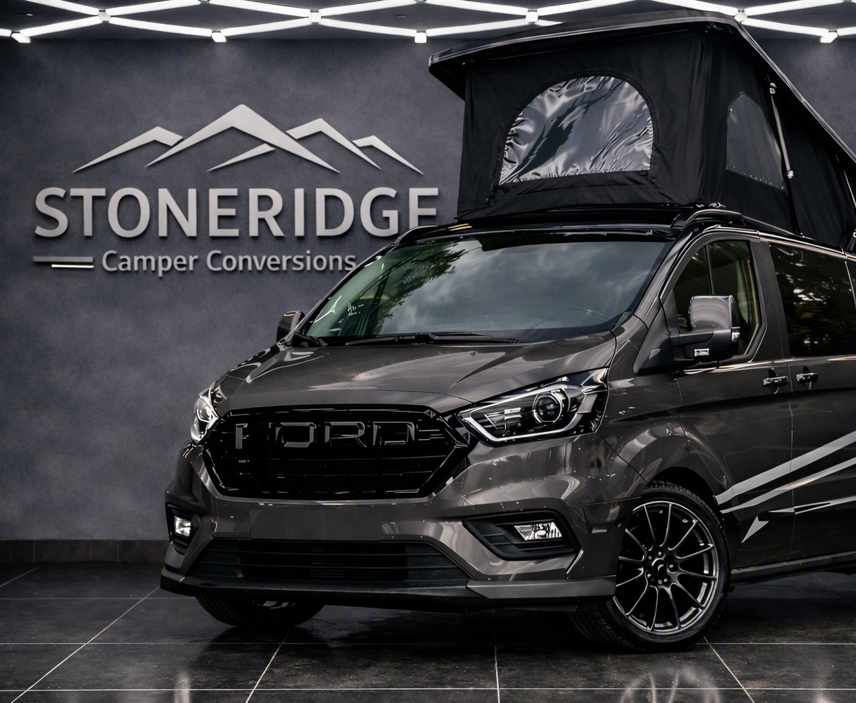 The Weekender camper van exterior